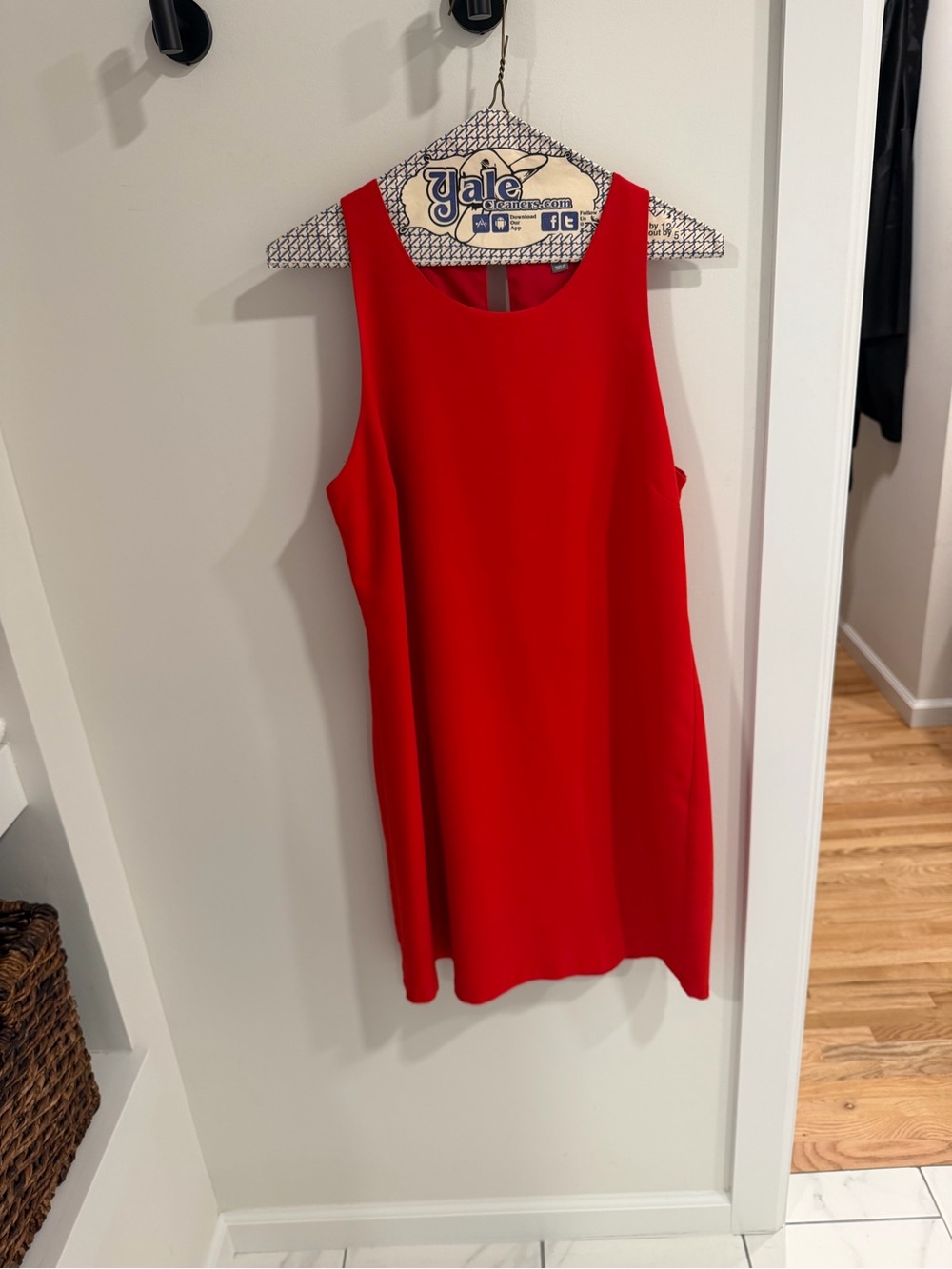 Tinley Road Red Sleeveless Shift Dress